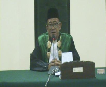 "Sambutan Wakil Ketua PA Giri Menang (H. A. Mukri Agafi, SH., MH.)  dalam acara Pelantikan Hakim Baru PA Giri Menang "