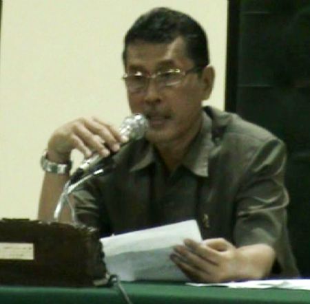 "Drs. H. Misbachul Munir, SH.  Hakim Tinggi Pengawas Daerah PTA Mataram"