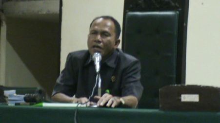 "Sambutan Ketua PA Giri Menang H. M. Taufiq HM., SH."
